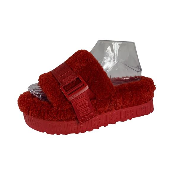 UGG Fluffita Women's Sheepskin Slide-On Slippers Size 5 - Picture 1 of 8